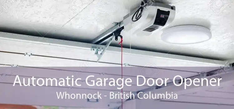 Automatic Garage Door Opener Whonnock - British Columbia