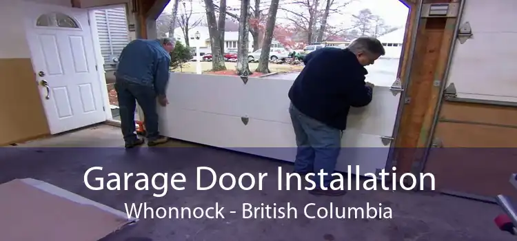 Garage Door Installation Whonnock - British Columbia