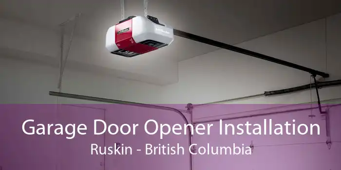 Garage Door Opener Installation Ruskin - British Columbia