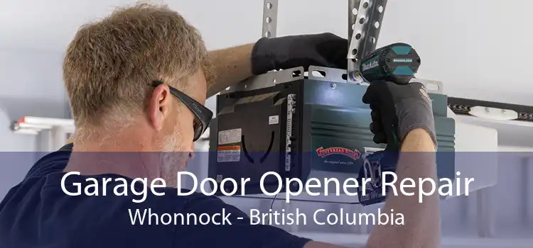 Garage Door Opener Repair Whonnock - British Columbia