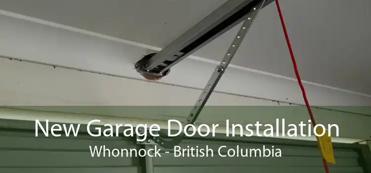 New Garage Door Installation Whonnock - British Columbia