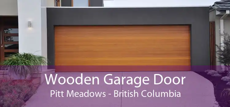 Wooden Garage Door Pitt Meadows - British Columbia