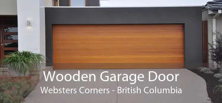 Wooden Garage Door Websters Corners - British Columbia