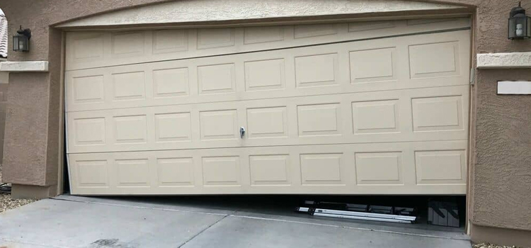 garage-door-bent-off-track-repair in Whonnock